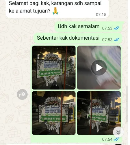 Pengiriman Papan Bunga Selamat Cikupa