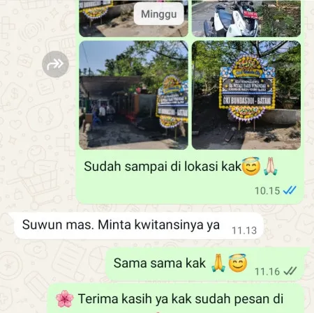 Pengiriman Papan Bunga Duka Cikupa