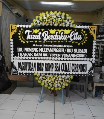 Papan Bunga di Cikupa